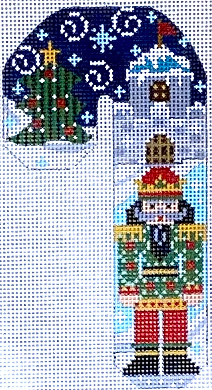 CH-692 Green and Red Nutcracker Candy Cane