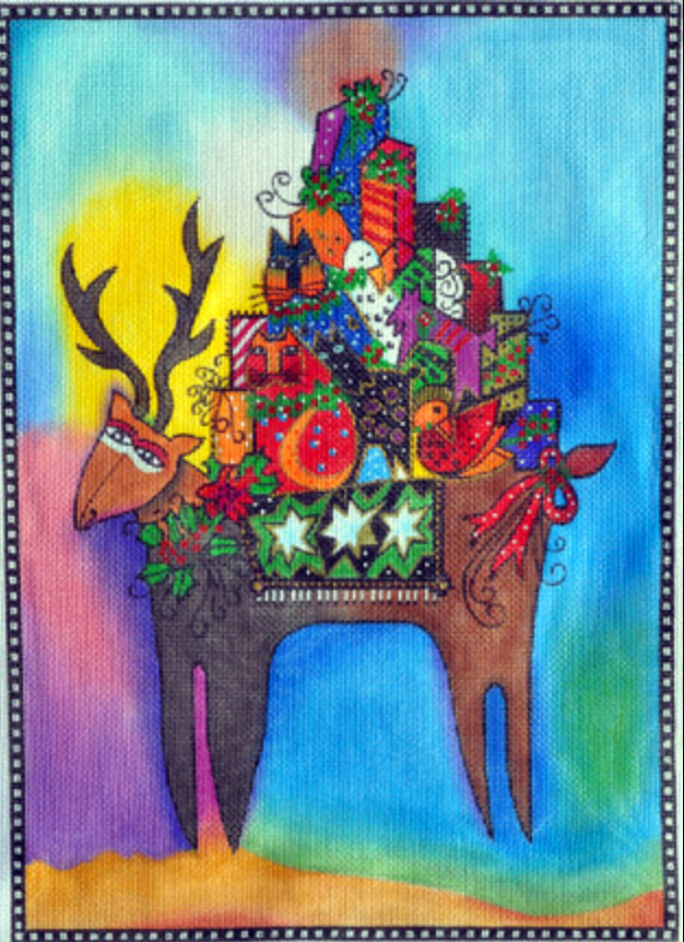 LB-52 Reindeer Bearing Gifts