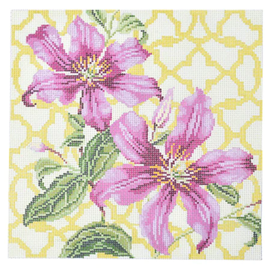KB1408 Clematis Trellis Square