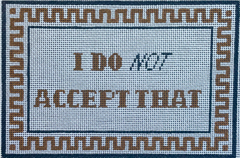 AL-136 I Do Not Accept That