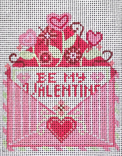 CH-1319 Be My Valentine Letter