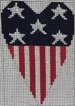 572A Patriotic Heart A
