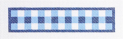 GP31 Blue Gingham Key Fob