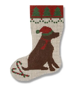 LM-SX05 Chocolate Lab Mini Sock