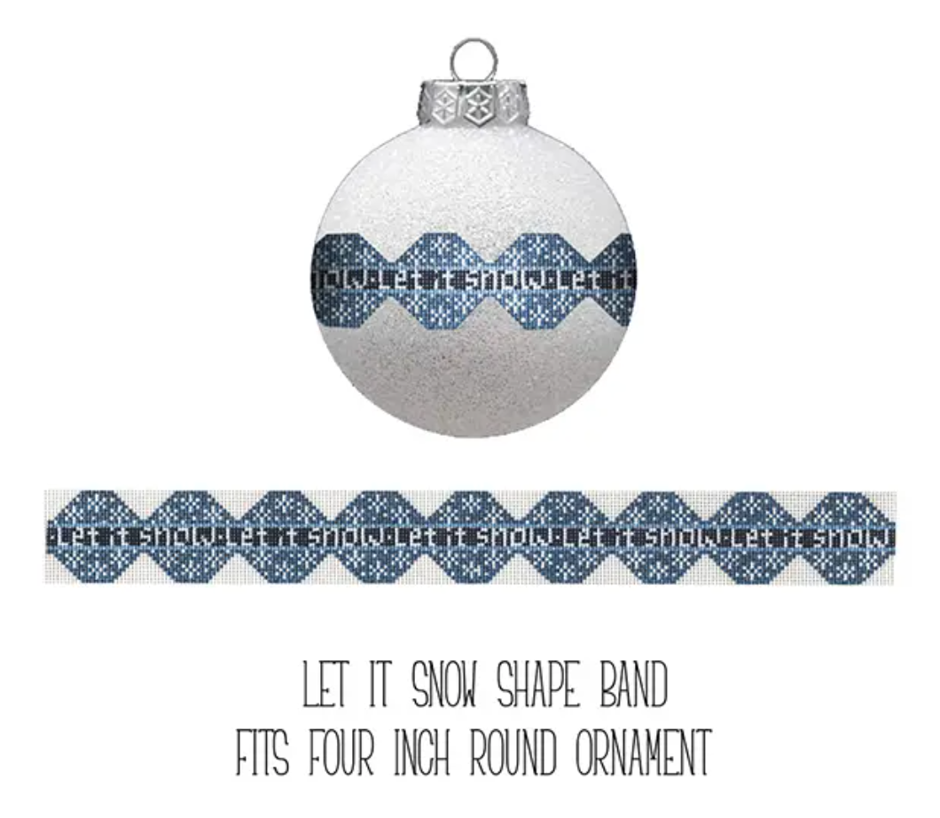 SA-XO73 Let It Snow Ornament Band