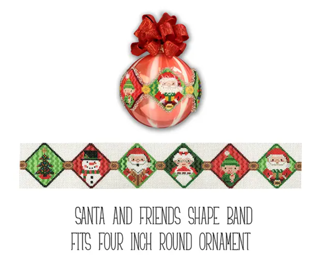 SA-XO81 Santa and Friends Ornament Band