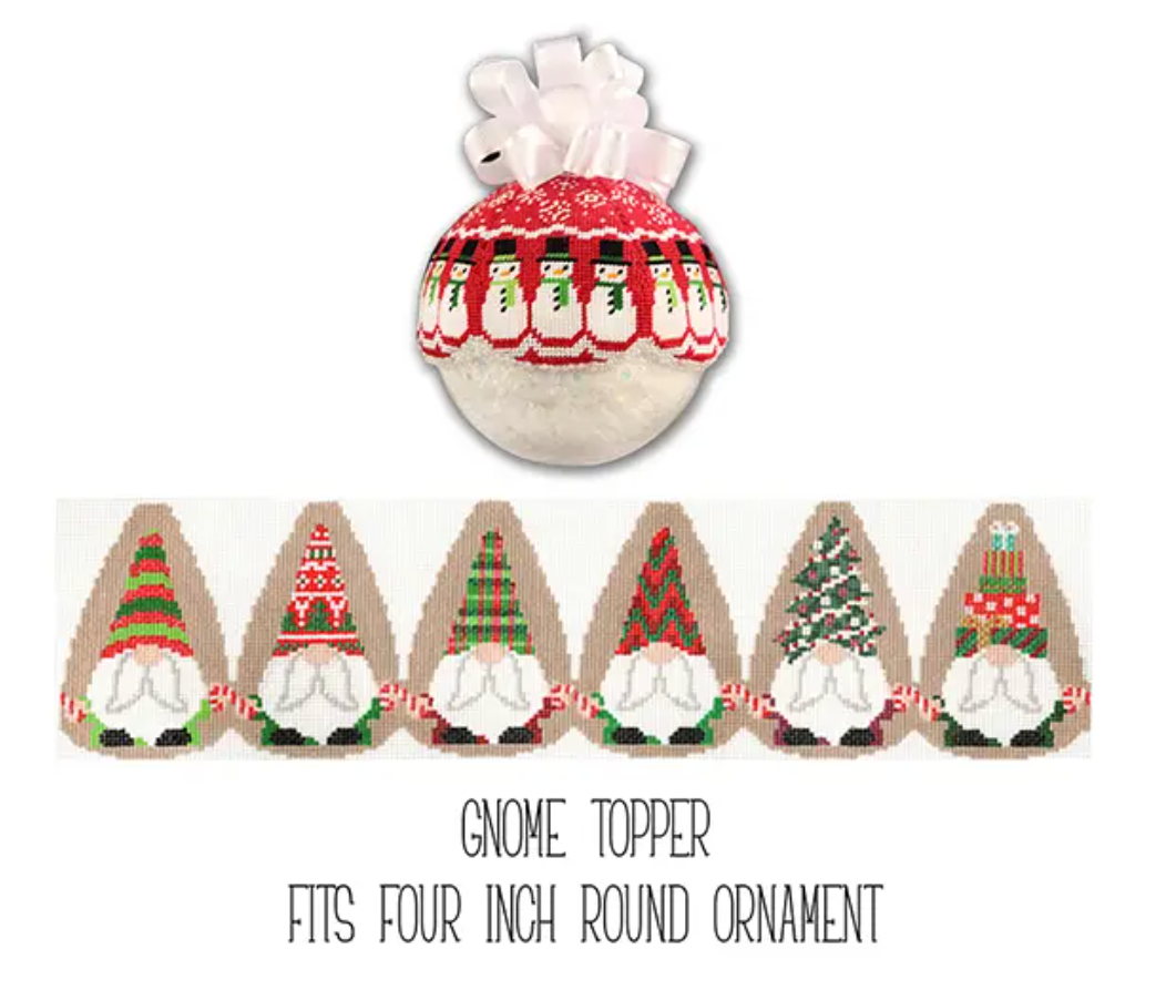 SA-XO85 Christmas Gnomes Ornament Topper