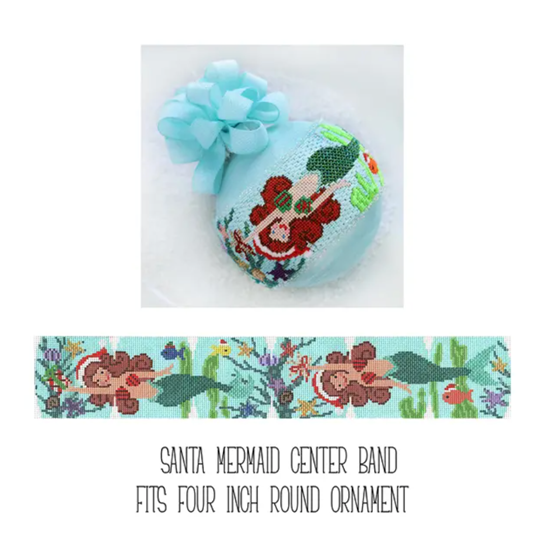 SA-XO88 Santa Mermaid Ornament Band