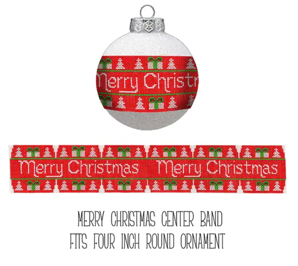 SA-XO89 Merry Christmas Ornament Band