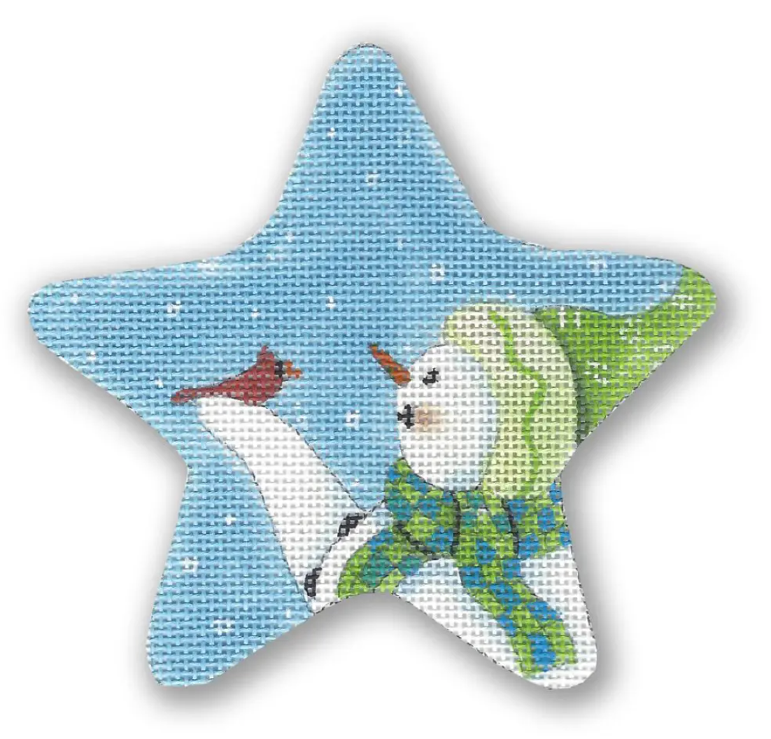 GD-XO48 Snowman with Cardinal Star
