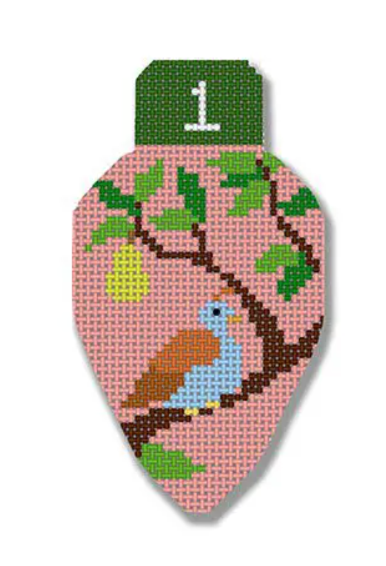 EG-XO46 Twelve Days Lightbulb - Partridge in a Pear Tree