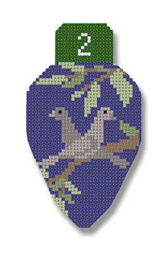 EG-XO47 Twelve Days Lightbulb - Two Turtle Doves