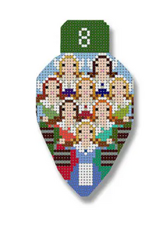EG-XO53 Twelve Days Lightbulb - Eight Maids A'Milking