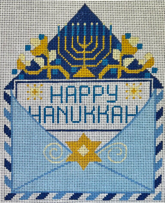 CH-1470 Hanukkah Card Box Envelope