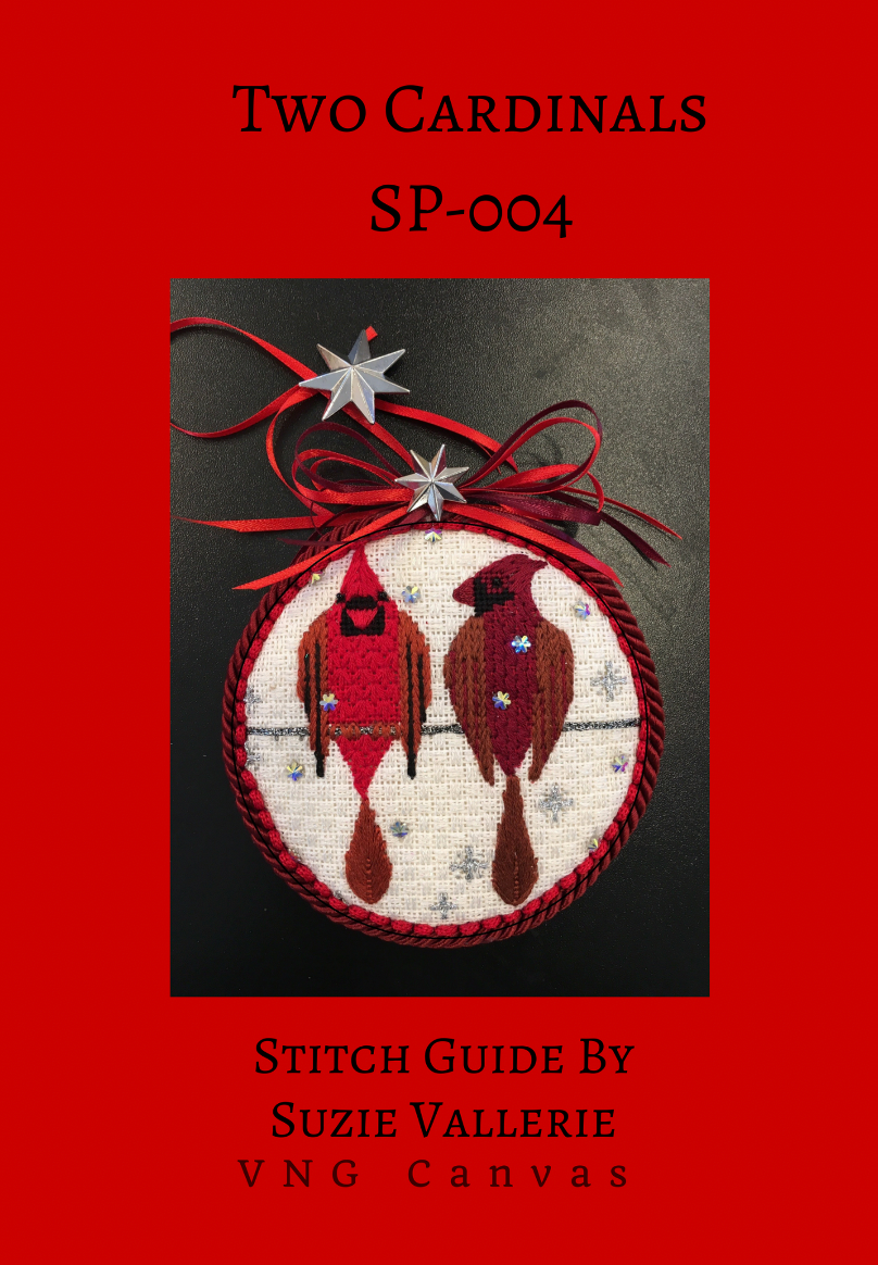 SP-004 Two Cardinals Stitch Guide