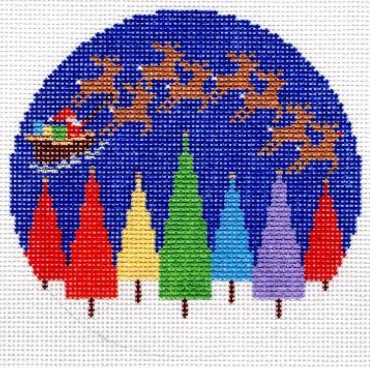 O141 Rainbow Trees