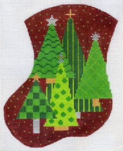 MX-166 Oh Christmas Tree Mini Stocking