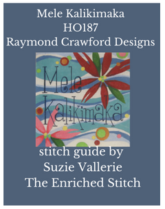 HO187 Mele Kalikimaka Stitch Guide