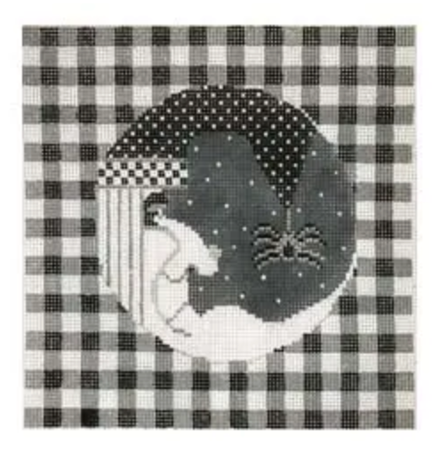 ST-H89 Black Gingham Witch Moon