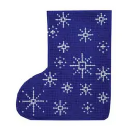 ST-SK23 Blue Snowflake Mini Skate