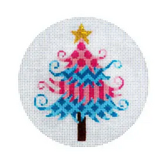 JP-X128 Pink and Blue Christmas Tree