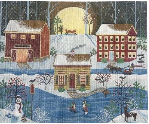 MC-CL04 Fox Run Winter Landscape