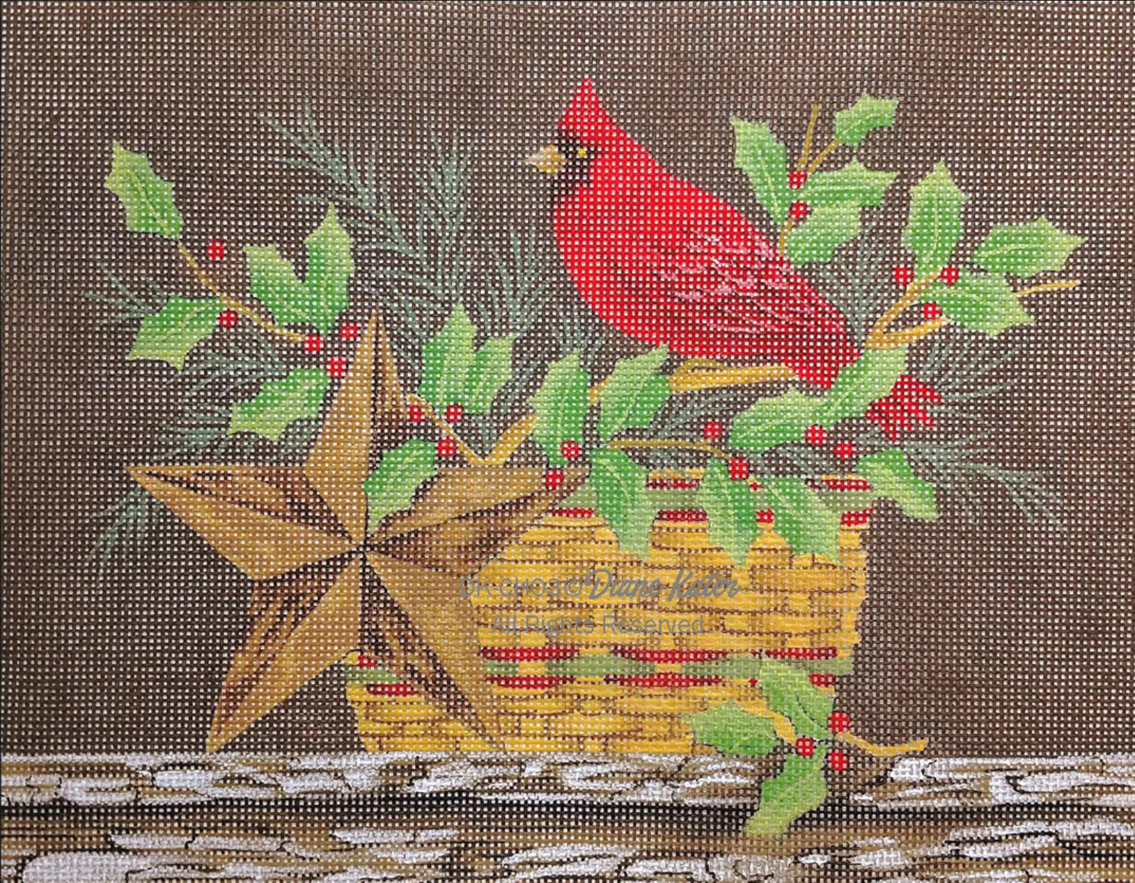 DK-CH03 Cardinal and Holly