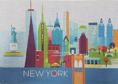 MO-US1 NY-USA Travel Poster
