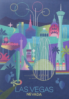 MO-US21 Las Vegas Travel Poster