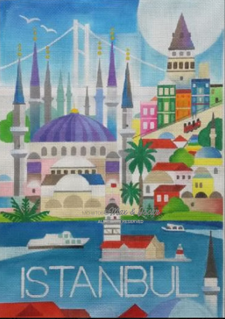 MO-WT06 Istanbul Travel Poster