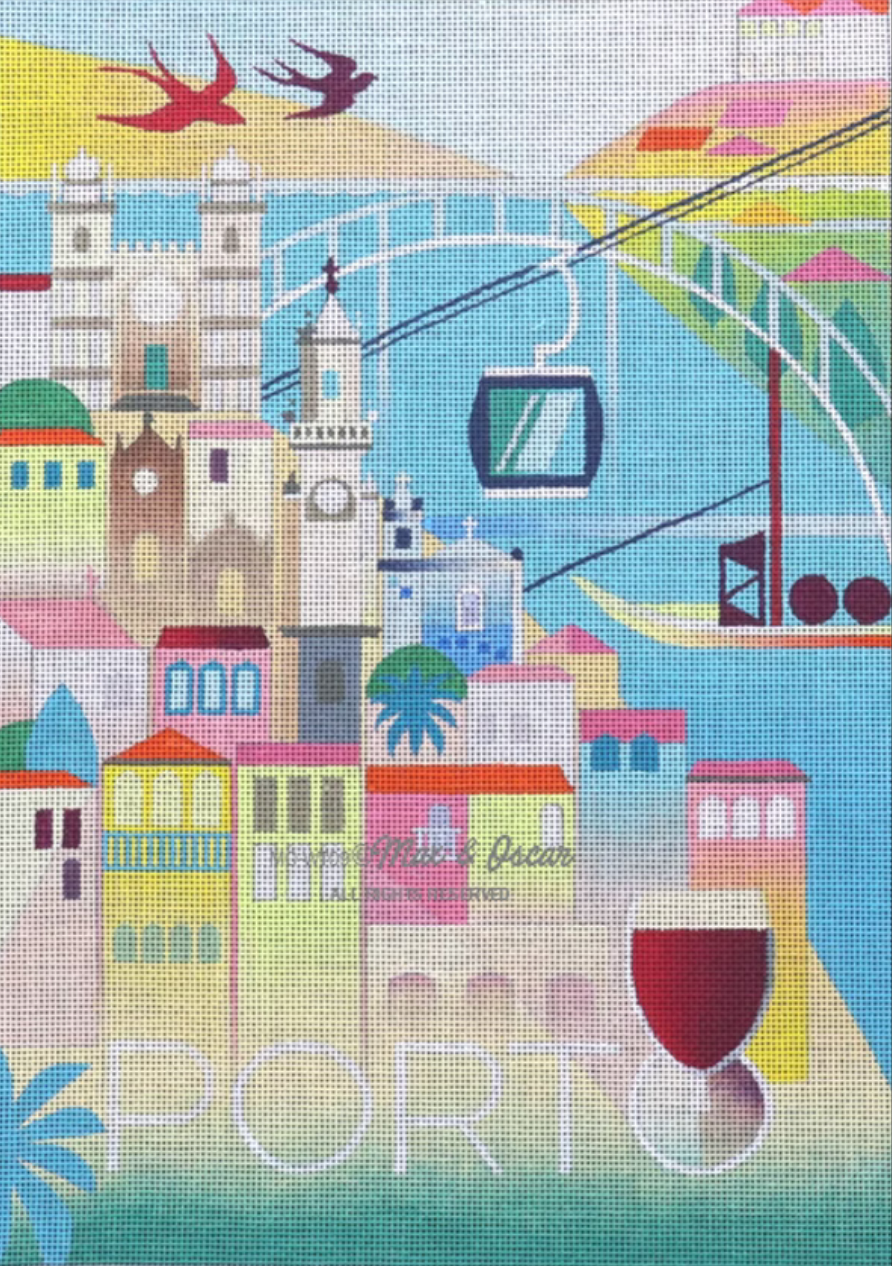 MO-WT09 Porto Travel Poster