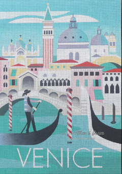 MO-WT13 Venice Travel Poster