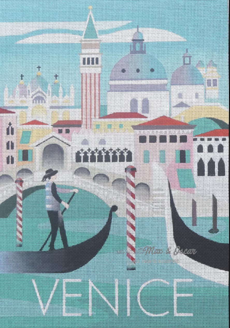 MO-WT13 Venice Travel Poster