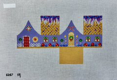 6267 SR- Susan Roberts Christmas Blueberry Pie Mini House