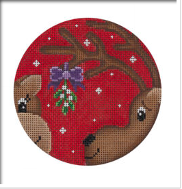 RN09 Mistletoe Reindeer