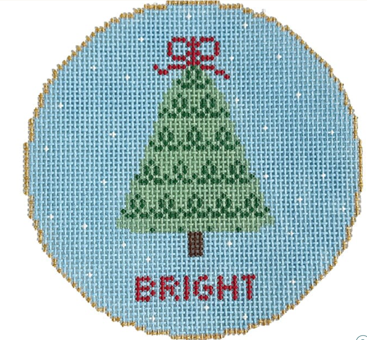 GP 75 Bright Squiggle Tree Canvas