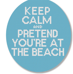EG-XO-31 Keep Calm & Pretend you are The Beach