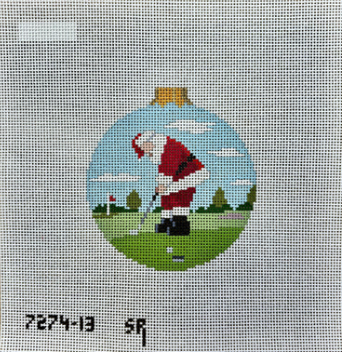 SR7274 Santa Putting