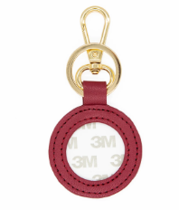 Key Fob - self finishing- Cranberry