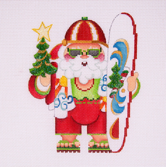 COSA 62 Squatty Santa  Red Beach Santa