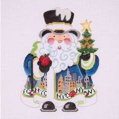 COSA 67 Squatty Santa  Blue  NYC  and a Top Hat