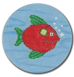 GD-XO23 Red Fish with Earmuffs