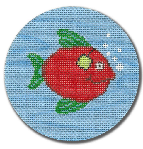 GD-XO23 Red Fish with Earmuffs