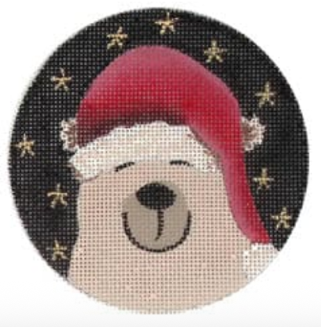 GD-XO64 Polar Bear with Santa Hat