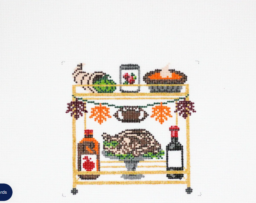 mjd-103 Thanksgiving Bar Cart