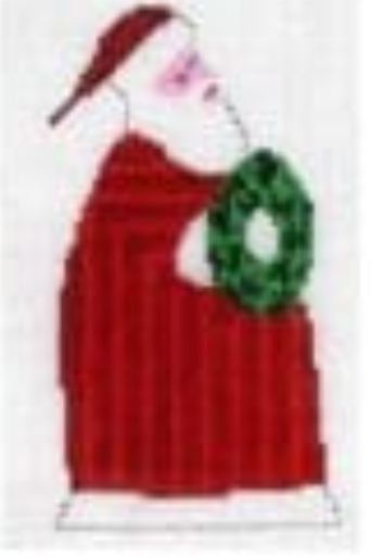 WSD-XO08 Santa with Wreath