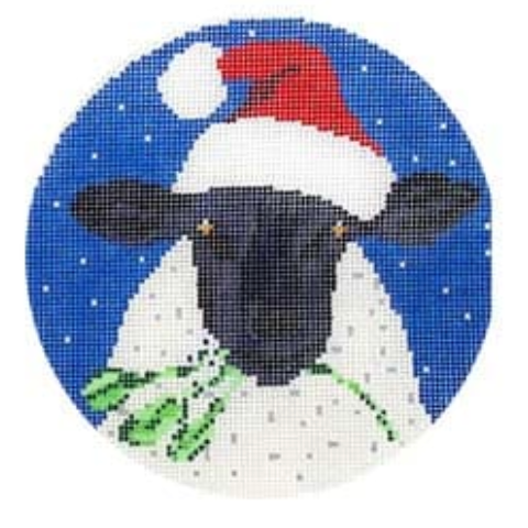SC-XO87 Lamb in Santa Hat