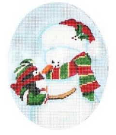 SS-XO06 Snowman with Penguin