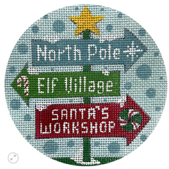AP566 North Pole Sign