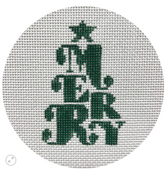 X615 Merry Christmas Round